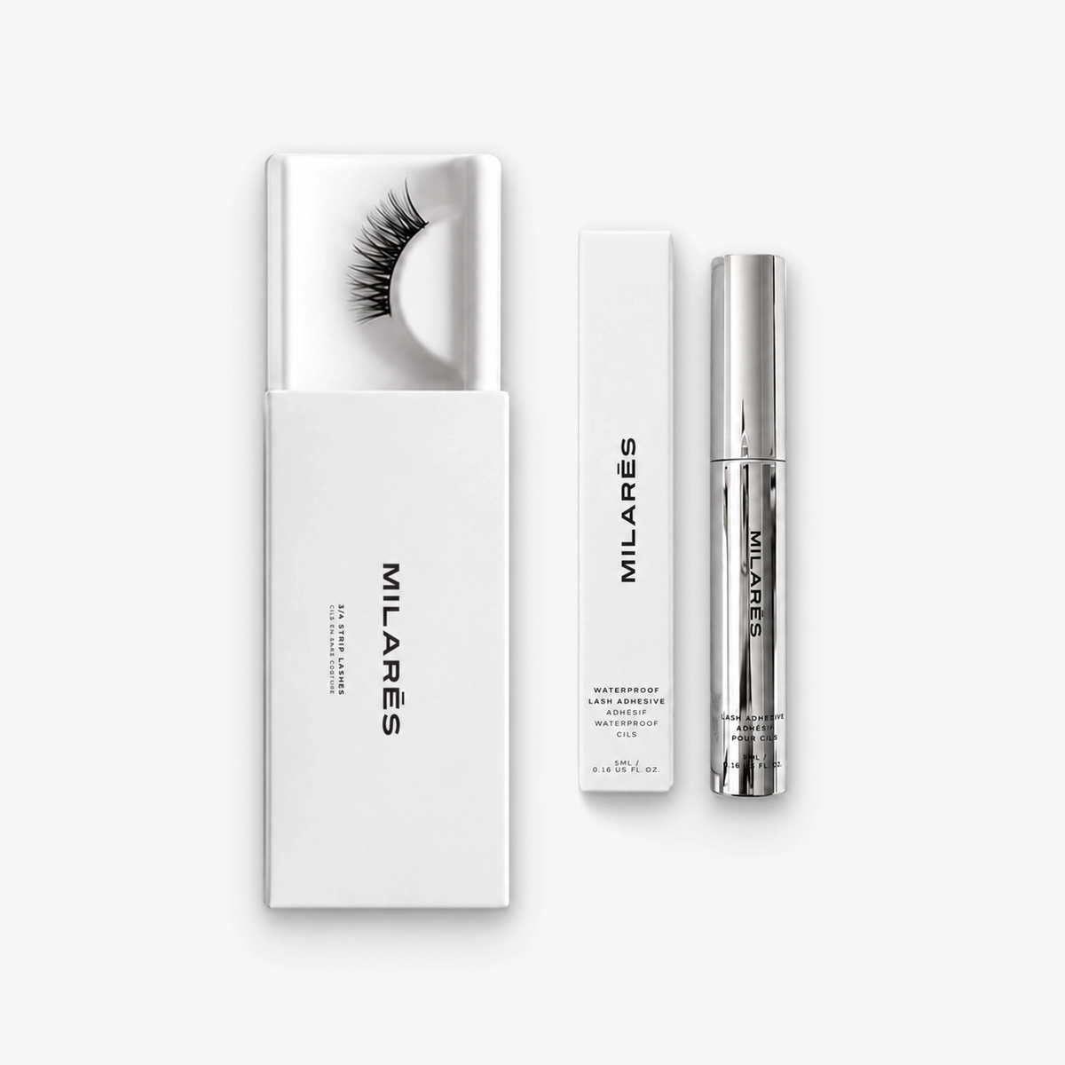 ¾ Strip Lashes Individual Pro Bundle